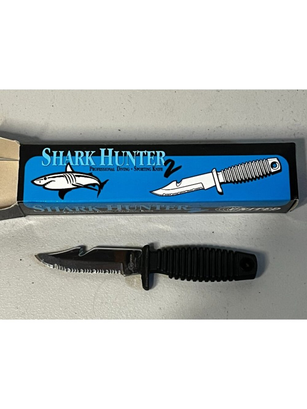 1994 United Cutlery Shark Hunter II professional sport diving knife NEW NOS